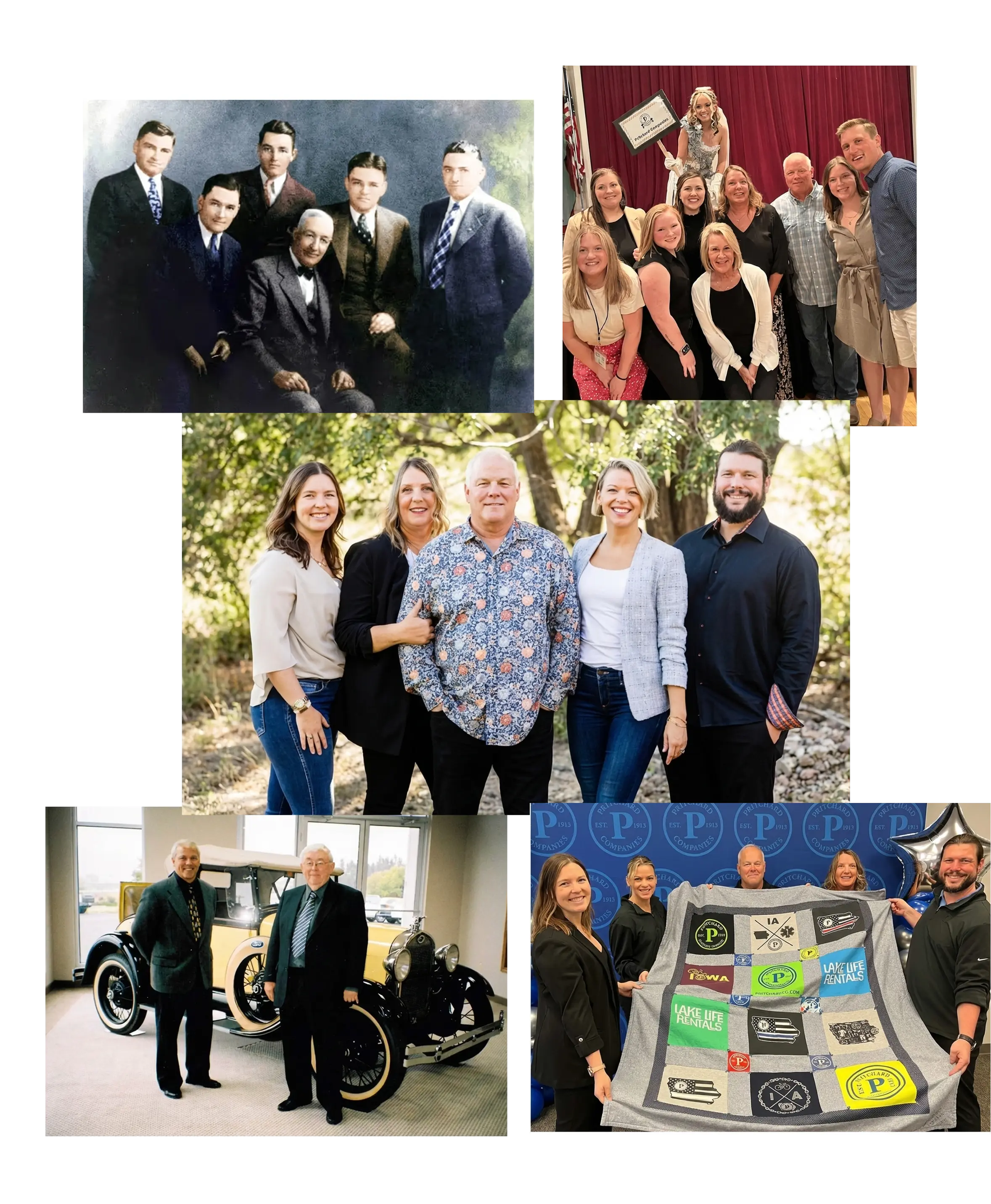 Pritchard History Collage