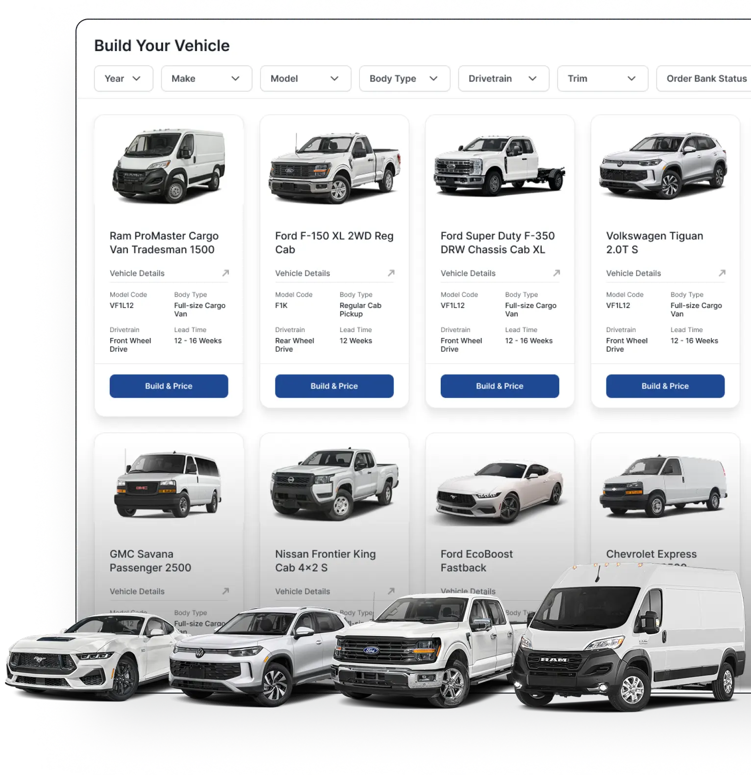 Vehicle Inventory Interface